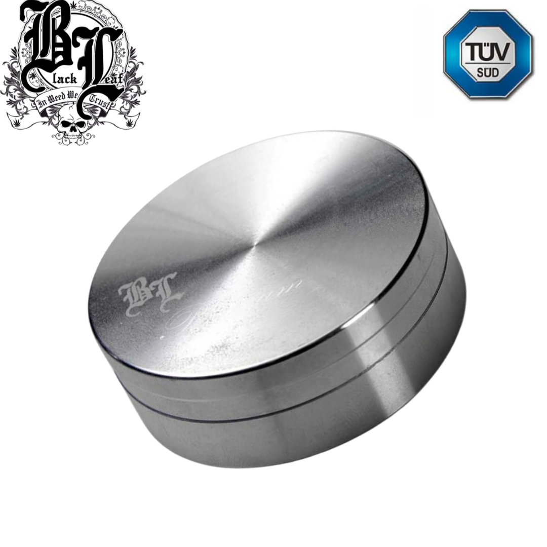 Grinder, Black Leaf®, Edelstahl, 2-teilig, 59mm
